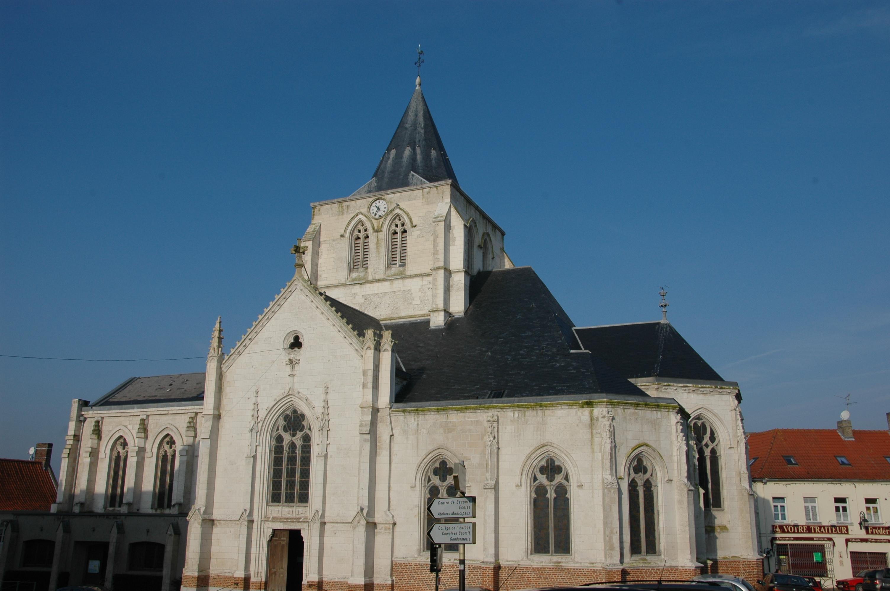 l'église Notre-Dame-de-Grâces d'Ardres