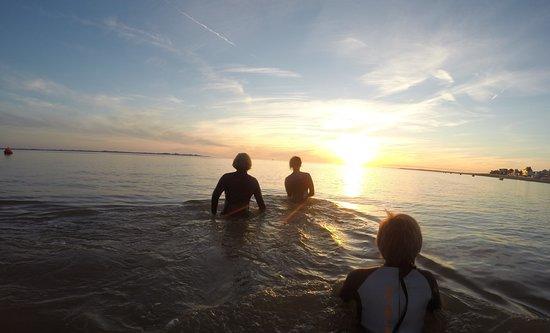 Longe-cote en Baie de Somme