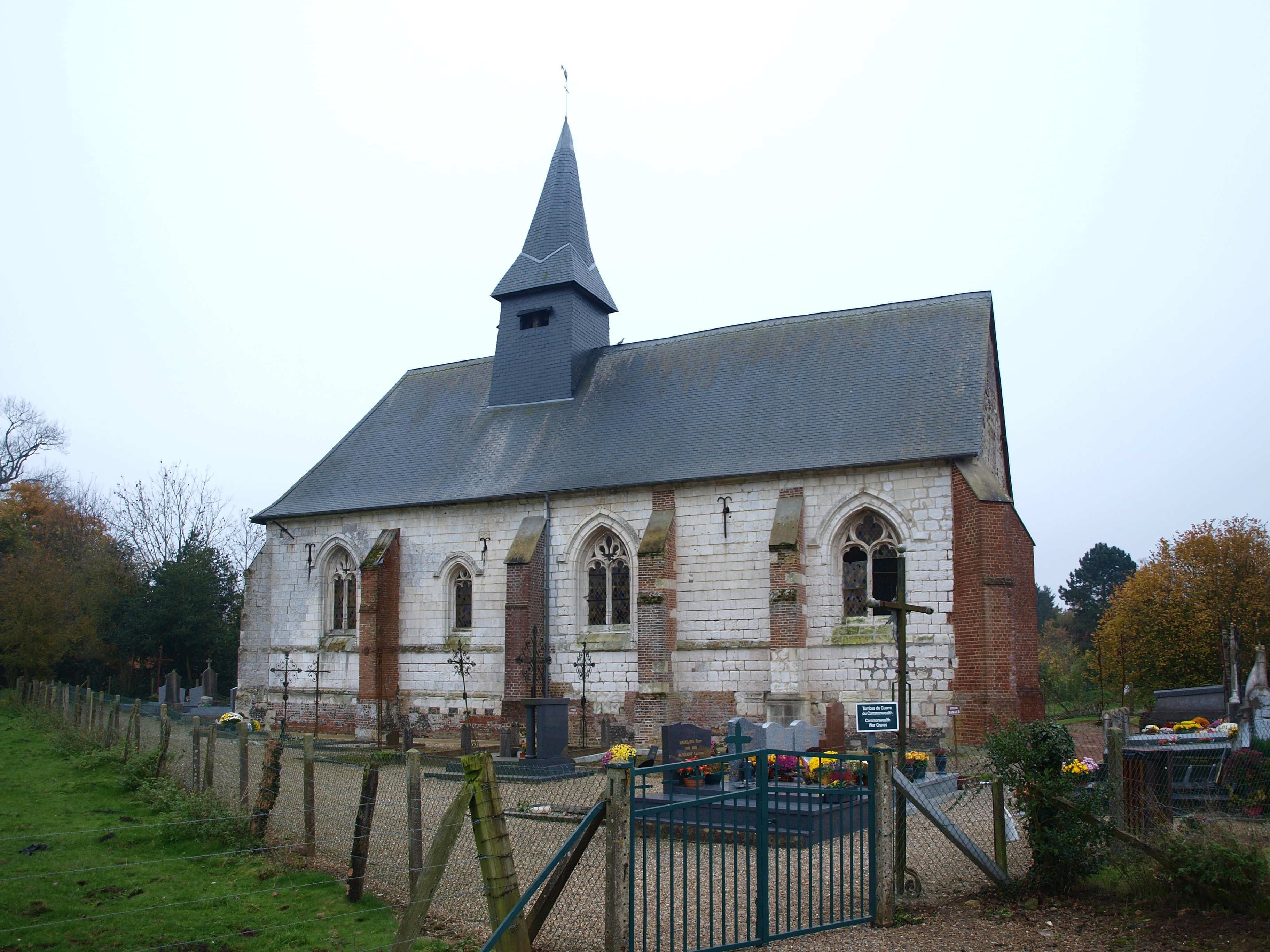 église Saint-Aubin de Boëncourt